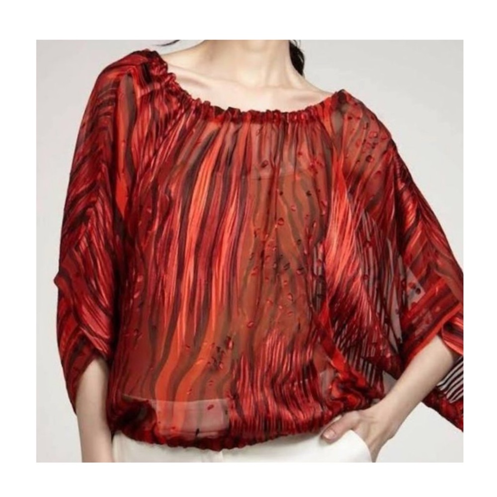 NWT RACHEL ZOE RED TOP